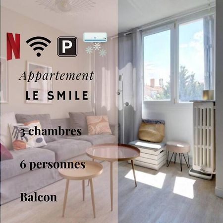 Le Smile - 3 Bedrooms - 8Pers - Parking - Centre Gare มงต์เปอลิเยร์ ภายนอก รูปภาพ